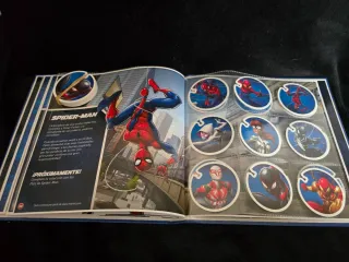 Álbum Tazos Marvel Flizz Carrefour