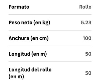 Estera Fibra Vidrio REGARSA 100g/m2