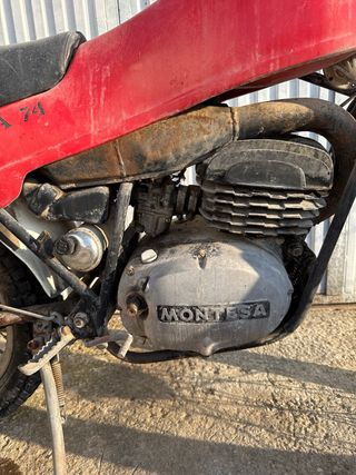 Montesa Cota 74 Trial Roja