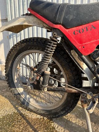 Montesa Cota 74 Trial Roja
