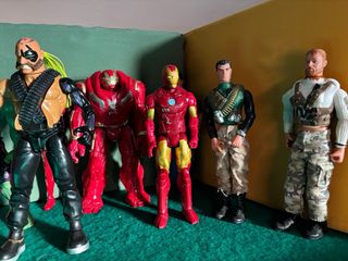 Colección 17 Figuras Marvel y Acción 30cm