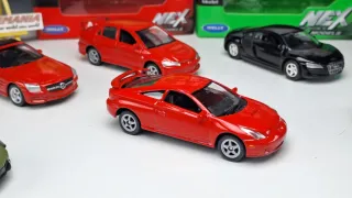 Lote coches a escala Majorette, Welly