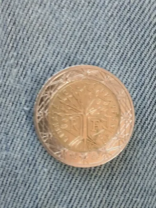 Moneda 2 euros Francia 1999