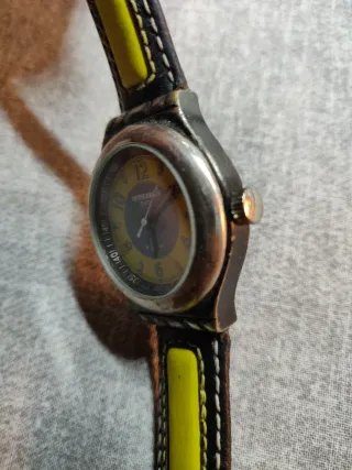 Orologio Immersion nero e giallo