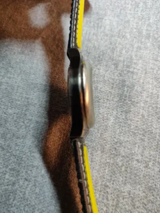 Orologio Immersion nero e giallo