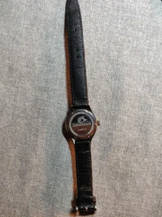 Orologio Immersion nero e giallo