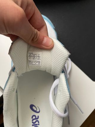 Zapatillas ASICS Azul y Blanco