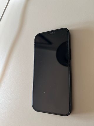 iPhone 12 mini negro estropeado