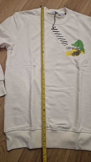 Felpa Off-White Uomo Bianca