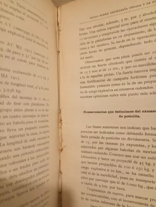 Memorial de Artillería 1919