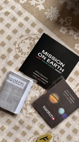 Swatch Omega Speedmaster Moonswatch