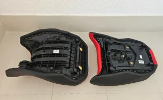 Asientos BMW R 1200/1250 GS Rojo y Negro