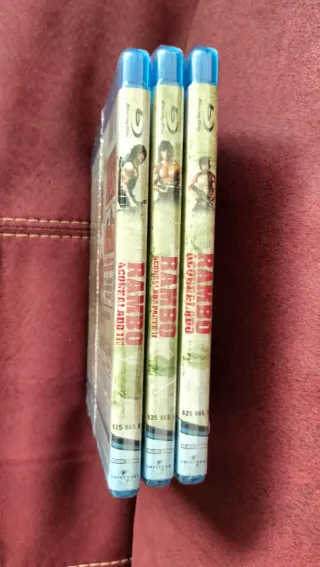 Trilogía Rambo Blu-ray Precintada