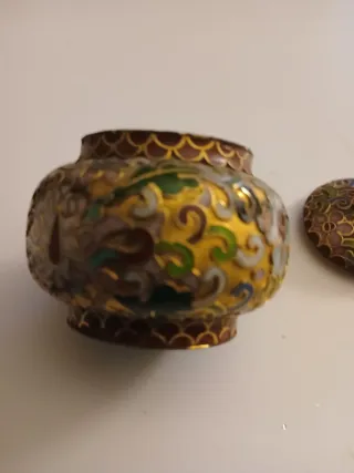 Potiche Cinese Piccolo Cloisonné