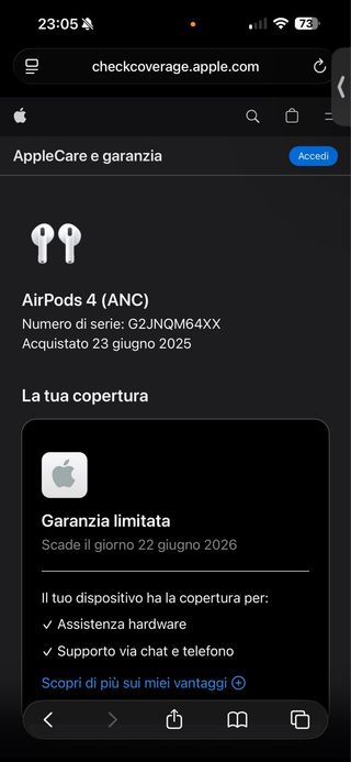 Air Pods 4 (ANC)