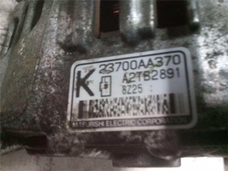 Alternador subaru 23700-aa370