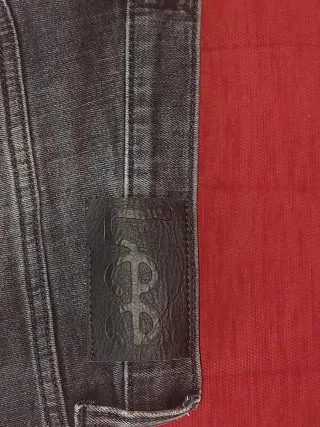 Lee Rider jeans gris oscuro W34 L30 corte recto