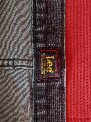 Lee Rider jeans gris oscuro W34 L30 corte recto