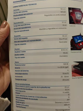 Scooter Rojo y Plateado