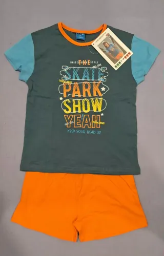 Pijama niño verano manga corta T/8