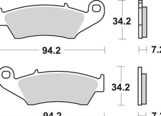 Pastillas freno cerámicas Kawasaki, Honda, Suzuki,