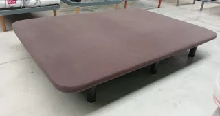 135X190 | COLCHON VISCO + BASE TAPIZADA
