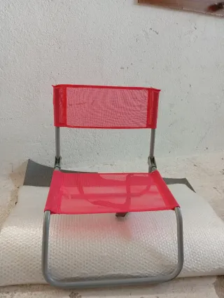 Silla plegable infantil playa