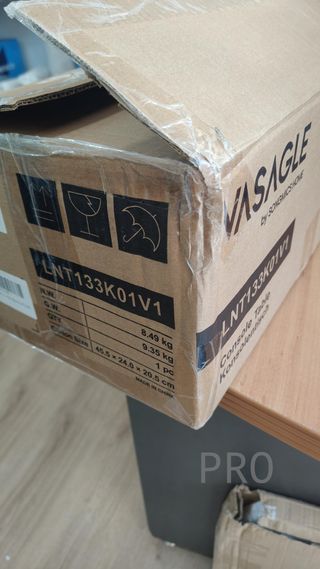 Mesa consola, mesa auxiliar de sofá delgada de 2 niveles