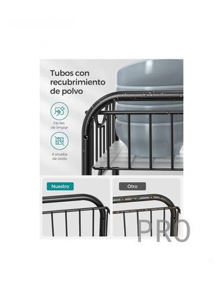 Organizador de cocina, estante extraíble de 2 niveles