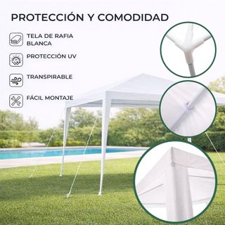 Carpa desmontable 3x3m