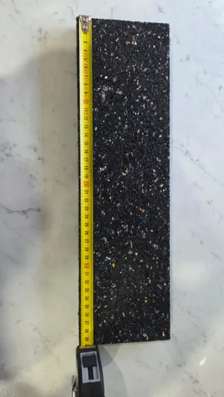 Base de caucho antideslizante y amortiguador