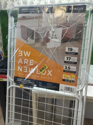 Tendedero plegable con alas - Newlux