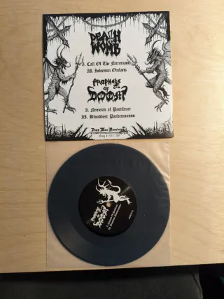 Death Womb / Prophets of Doom 7 Split EP