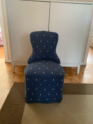 Silla/Butaca Vintage Tapizada