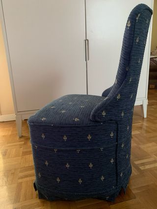 Silla/Butaca Vintage Tapizada