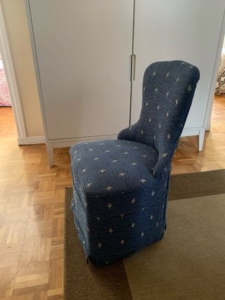 Silla/Butaca Vintage Tapizada