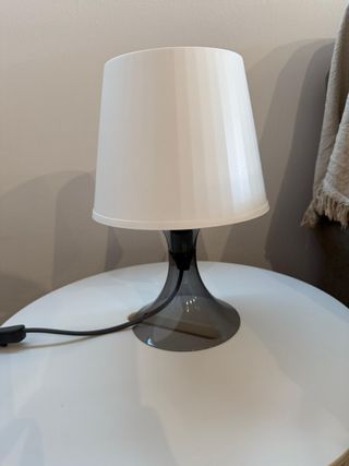 Lámpara Ikea Gris y Blanca