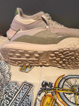 Zapatillas Tommy Hilfiger Beige/Rojo Talla 41