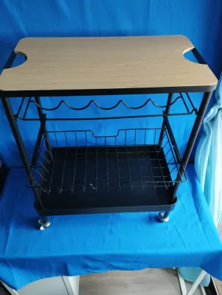 Carrito auxiliar cocina con ruedas