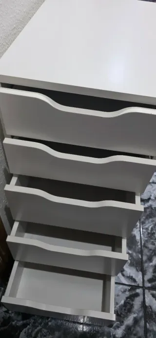 Cajonera Ikea Alex 5 compartimentos