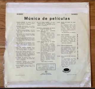 Lote 2 LPs Vinilo Bandas Sonoras Películas