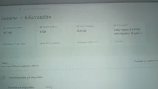 Ordenador HP Victus Negro y Plata
