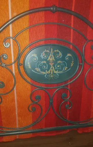 Cabecero de forja estilo vintage