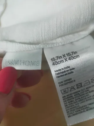 Funda Cojín Love H&M Home