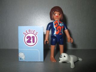 Playmobil Serie 21 Foca Cuidadora
