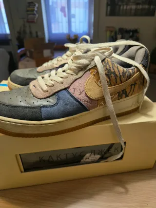 Nike Air Force 1 Travis Scott Cactus Jack full set