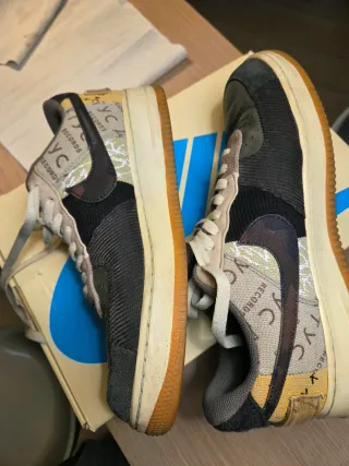 Nike Air Force 1 Travis Scott Cactus Jack full set