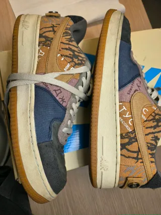 Nike Air Force 1 Travis Scott Cactus Jack full set