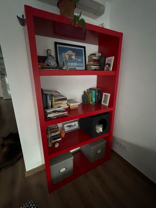 Estantería Roja Ikea