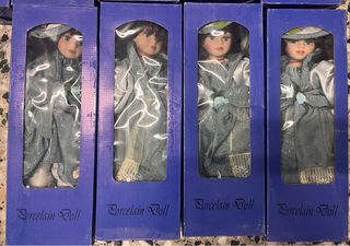 Muñecas de Porcelana (4 unidades) 10€ cada una.